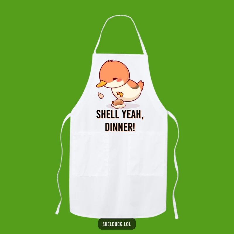Funny Shelduck Dive Apron - Cook with Energetic Flair Gift