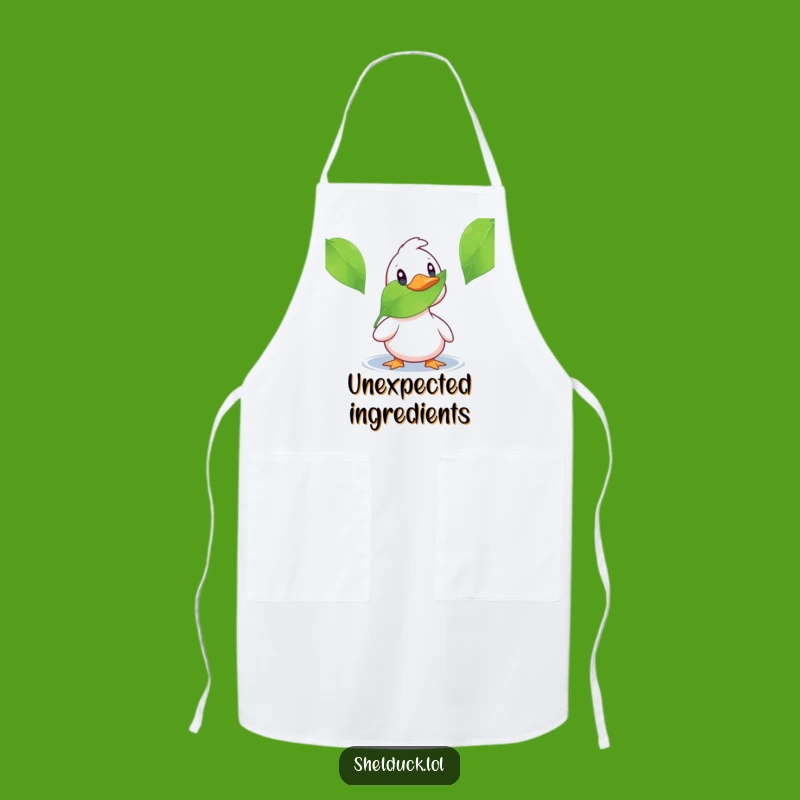 Funny Shelduck Surprise Apron: Cook Up Some Laughs in the Kitchen!