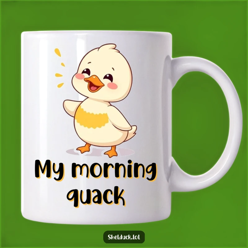 Funny Shelduck Chirping Mug: A Hilarious Gift for Bird Lovers and Quack-Up Moments