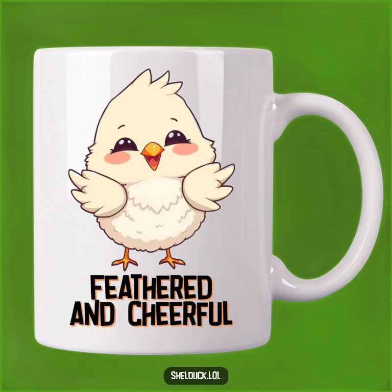 Funny Tail-Dipping Bird Mug: Whimsical Fun and Smiles, Perfect Funny Gift