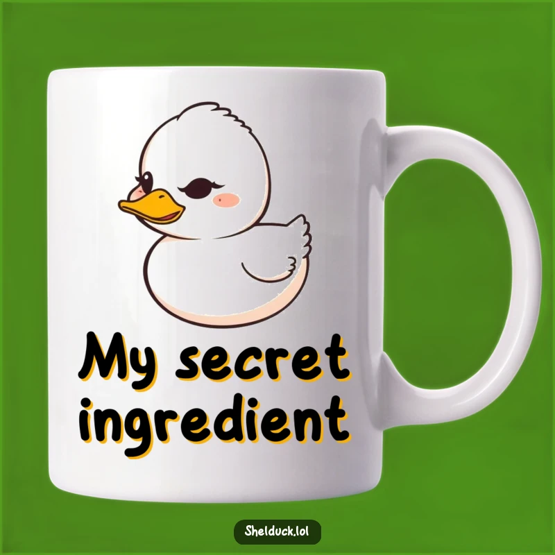 Funny Winking Shelduck Mug - Mischievous Grin Humor, Perfect Gift
