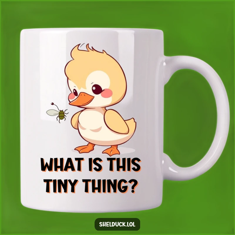 Funny Shelduck Curiosity Mug - A Curious Bird Design for Bird Lovers - Perfect Funny Gift