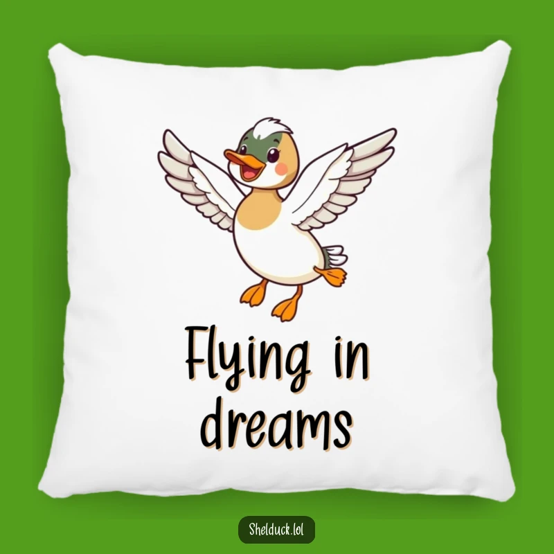 Funny Shelduck Flying Pillow - Cozy Comfort for Soaring Souls