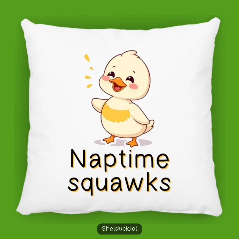 Funny Shelduck Chirping Pillow: Snuggle Up with This Hilarious and Comfy Bird Cushion