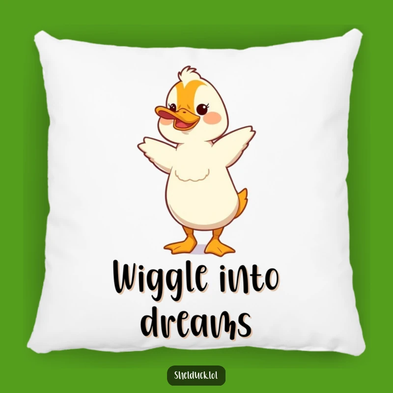 Funny Shelduck Dance Pillow - Comfy Bird Character Pillow, Cute Gift!