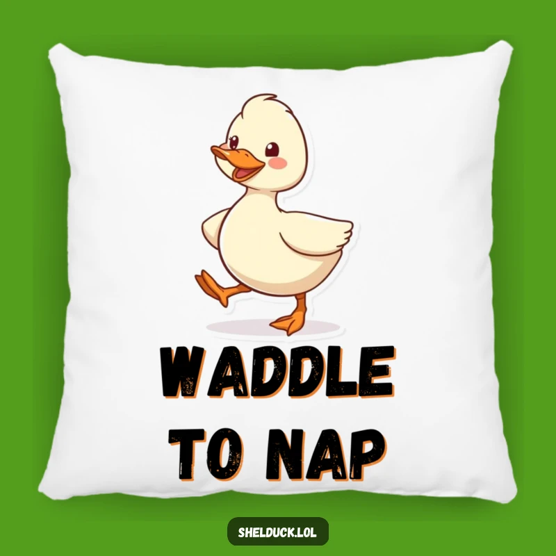 Funny Shelduck Pillow - Soft & Hilarious Waddling Accent Decor!