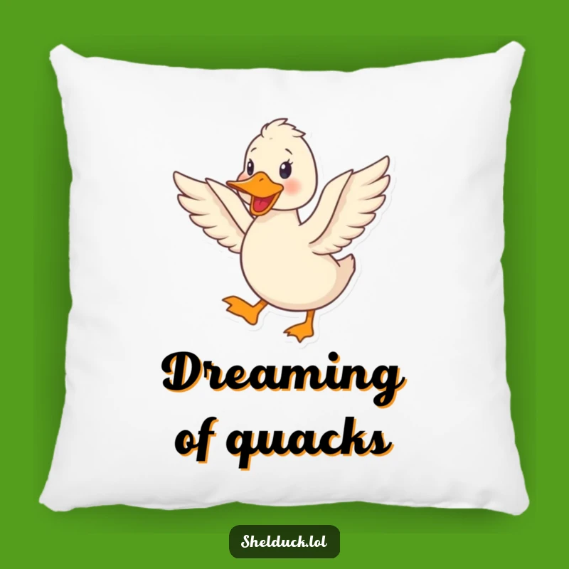 Funny Shelduck Quacking Pillow - Cozy Comfort with a Happy Bird, Great Funny Gift!