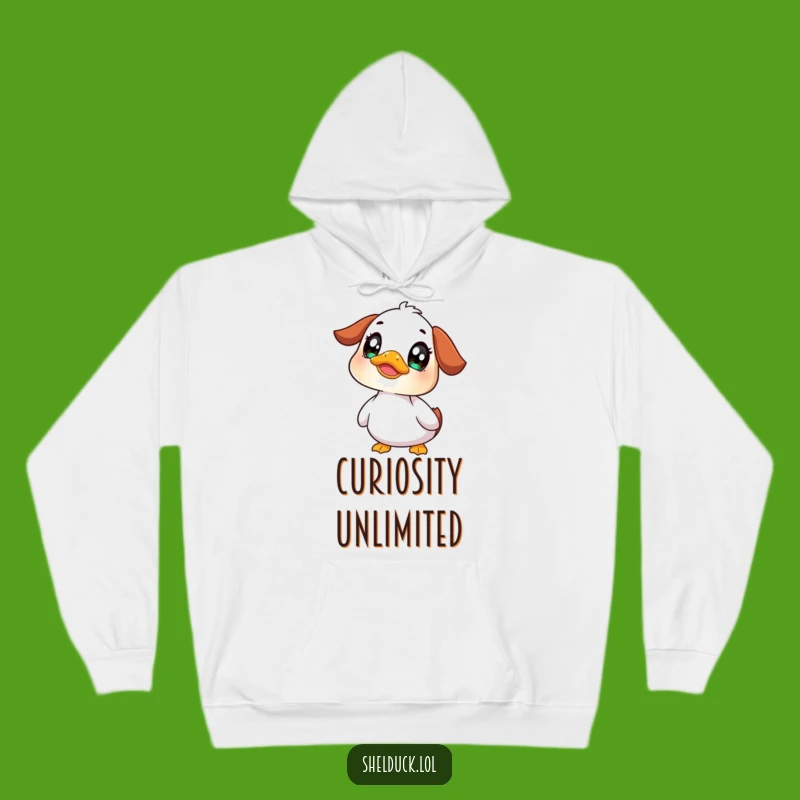Funny Shelduck Curious Hoodie: Cozy Comfort For Wondering Minds Funny Gift!