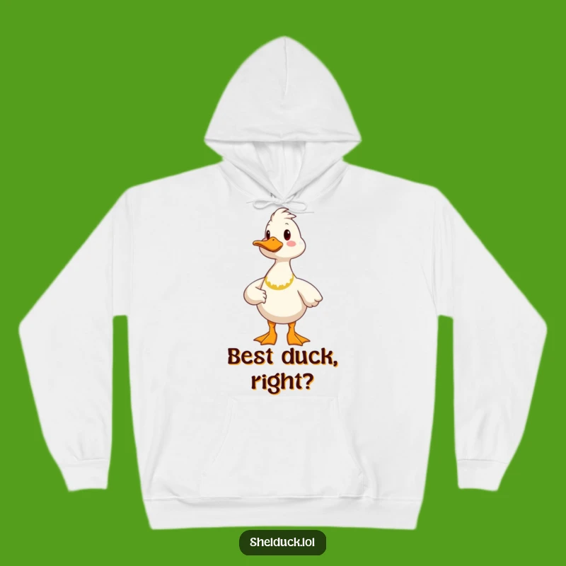 Funny Proud Shelduck Hoodie: Cozy & Cheerful Bird Proud Stance Apparel, Cool Gift