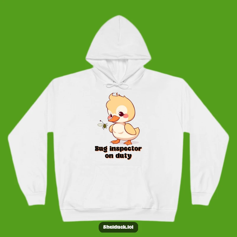 Funny Shelduck Curiosity Hoodie - Cozy Bird Lover Sweatshirt - Ideal Funny Gift for Him or Her