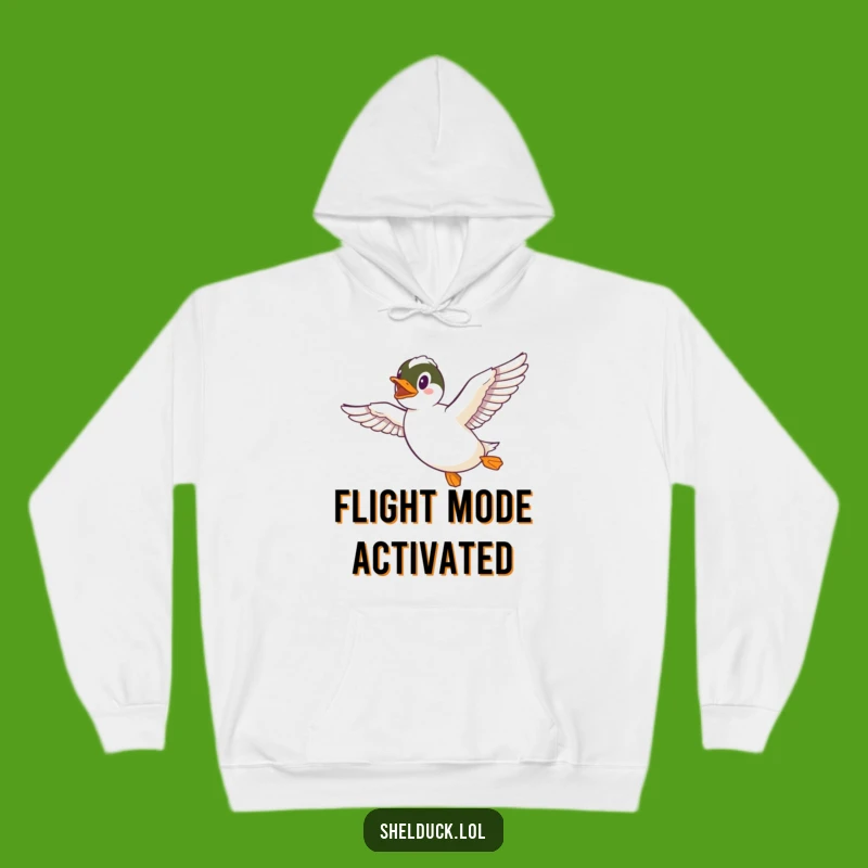Warm Funny Shelduck Hoodie - Cozy and Comical Bird Gift
