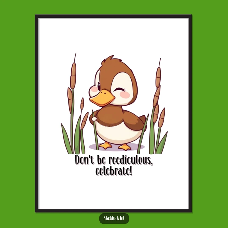 Free Printable Shelduck Wall Art - Funny Downloadable Decor with a Wink