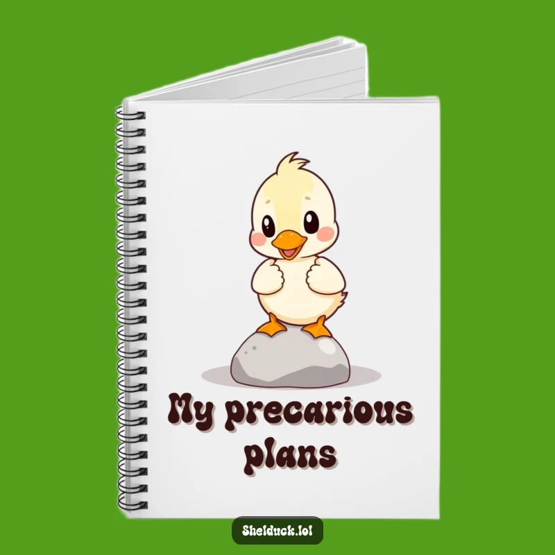 Funny Shelduck Balance Notebook: Hilarious Bird Journal for Clumsy Thoughts