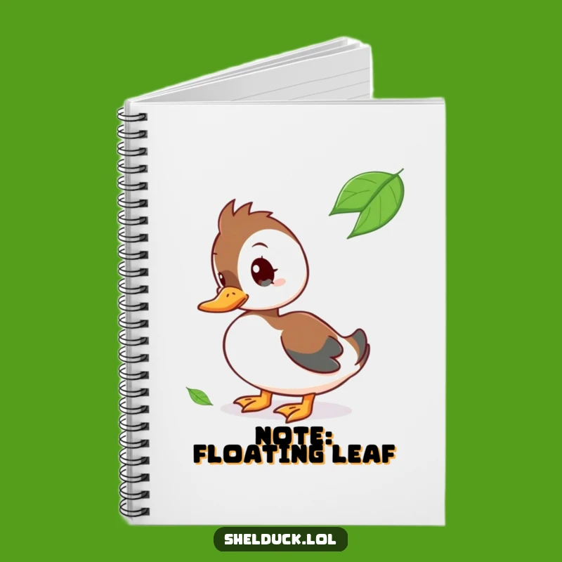 Funny Shelduck Notebook - Journal for the Curious, Ideal Funny Gift
