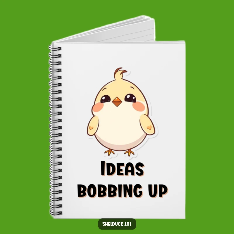 Funny Bobbing Bird Notebook: Jot Down Ideas with Enthusiastic, Hilarious Flair