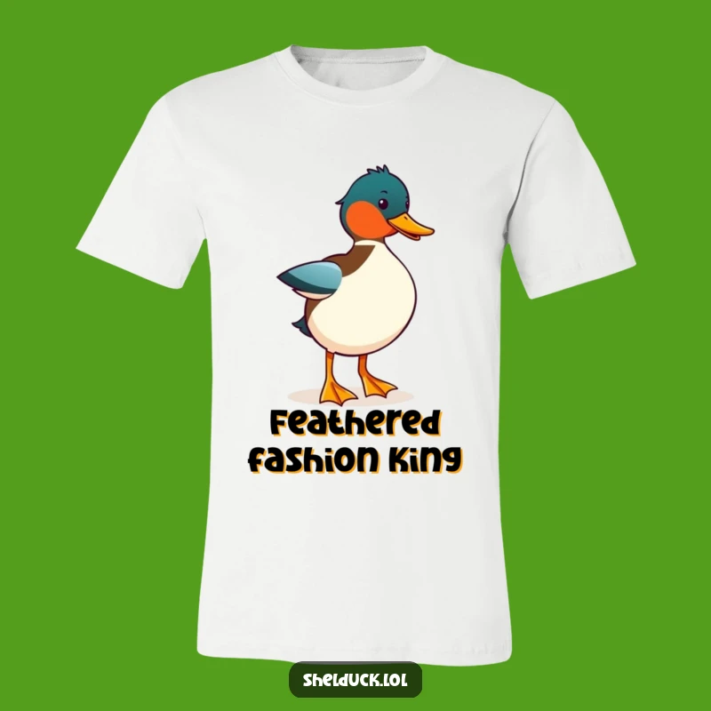 Funny Shelduck Strut T-Shirt - Comical Bird Walking Tee Gift