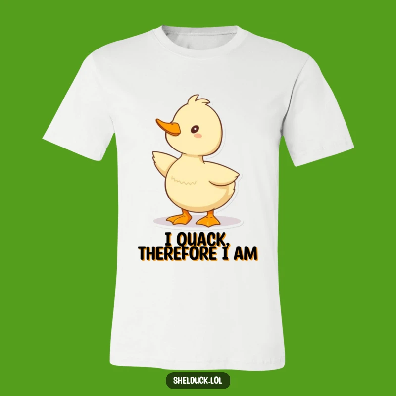 Funny Shelduck T-Shirt: Happy Quacking Duck, Cute & Comical Funny Gift Tee