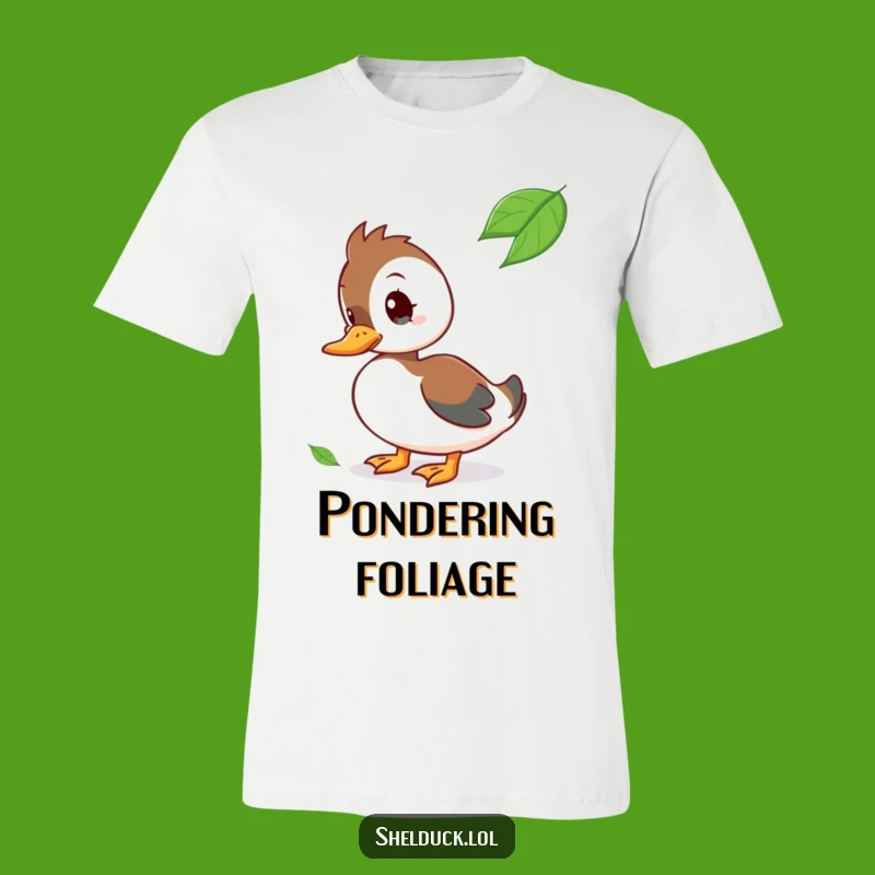 Funny Shelduck Tee - Pondering Bird Shirt, Ideal Funny Gift