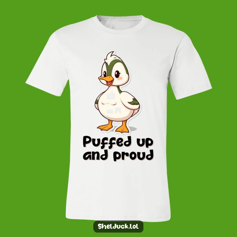 Funny Shelduck Proud T-Shirt: Bold Bird Apparel for the Confident