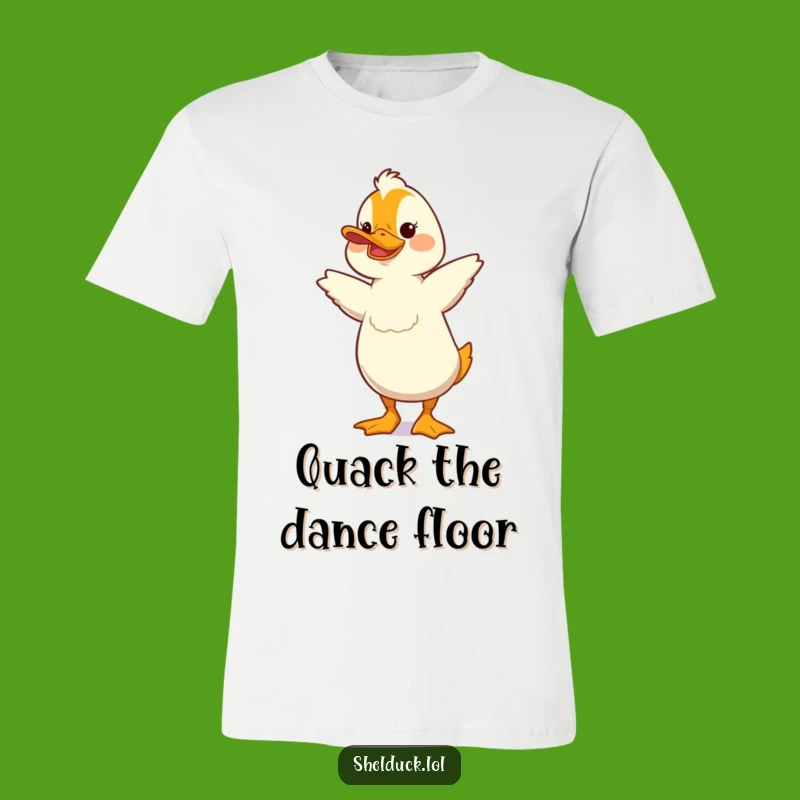 Funny Shelduck Dance T-Shirt - Silly Bird Character Tee, Great Gift!