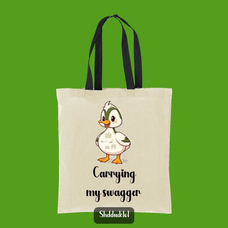 Funny Shelduck Pride Tote Bag: Bold Bird Bag for Assertive Style