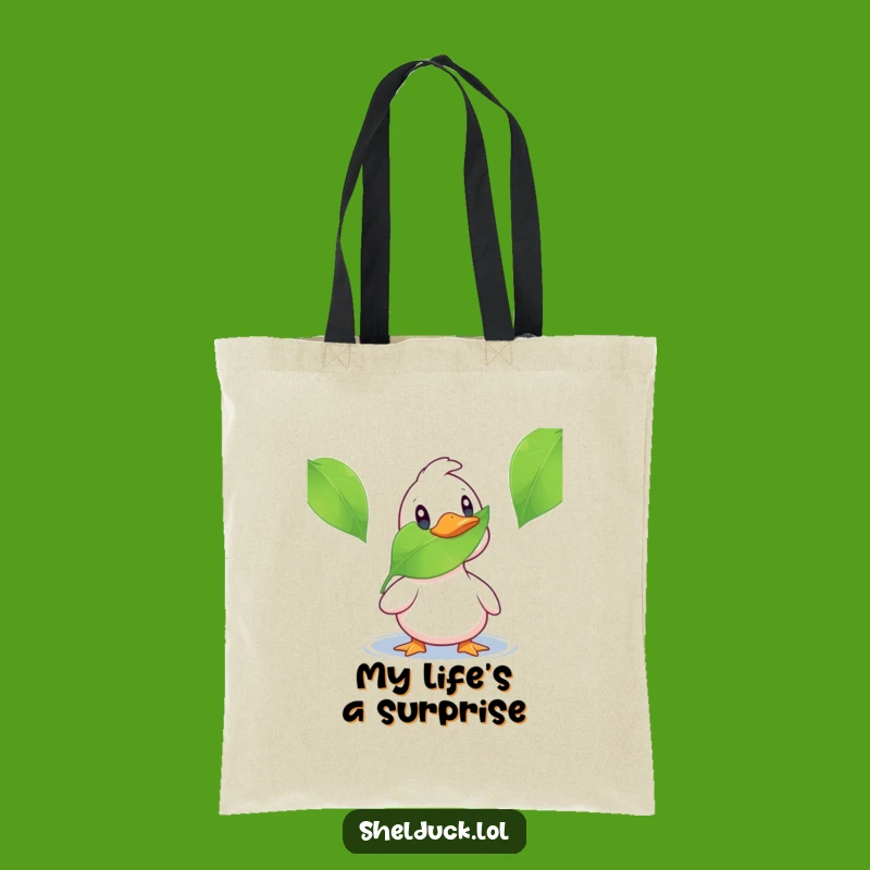 Funny Shelduck Surprise Tote Bag: Carry Your Essentials with a Quack!